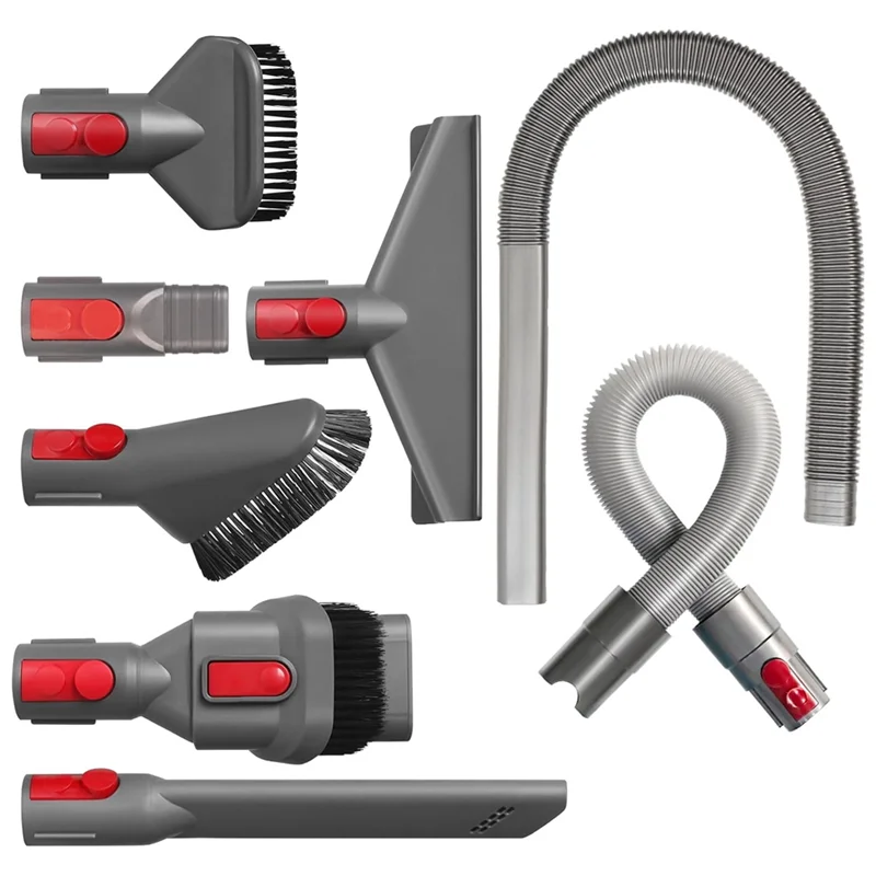 ダイソンV7 V8 V10 V11 V15用A24Pホース延長キット-掃除機アタッチメントセットクリーナードライバーベントホースマットレス隙間ツール