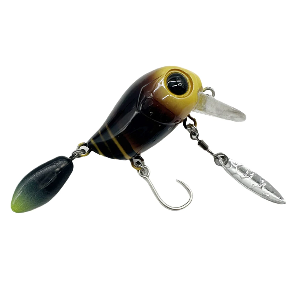2g/30mm Fishing Lure Floating Minnow Top Water Hard Bait Knotty Crankbait Lures Carp Fishing Tackle