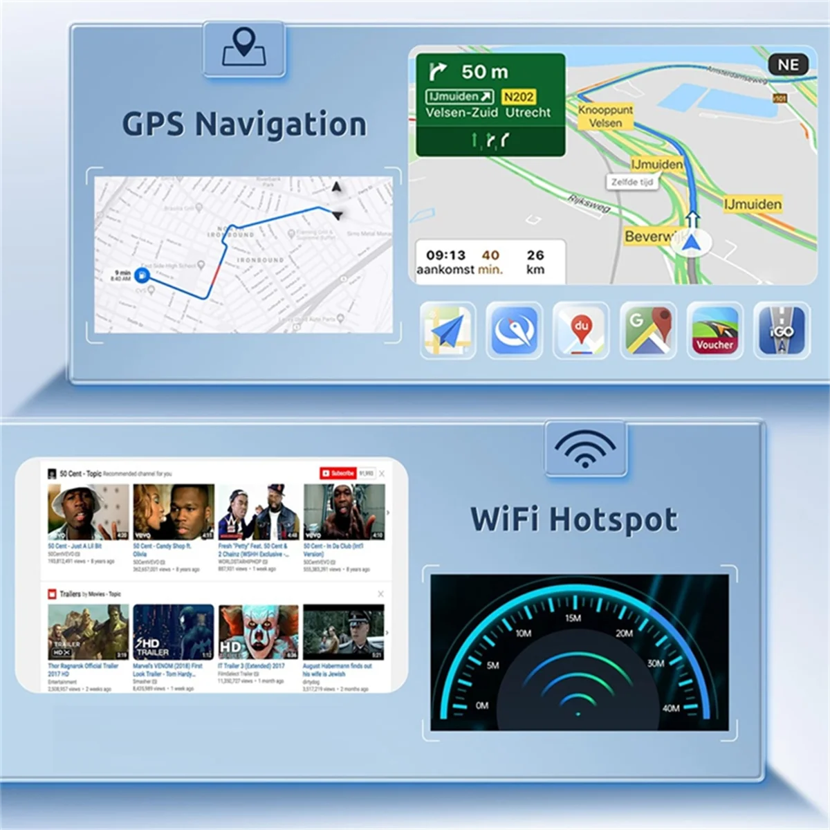 Android 13カーラジオ,リアカメラ,2 GB 32 GB,9インチ,Bluetooth, FM,wifi,ワイヤレス,ステレオ,車用 (406-1999)
