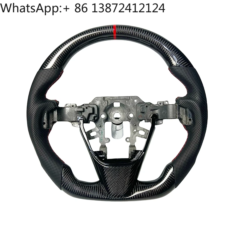 

Sports Style Customization Carbon Fiber Steering Wheel for Mazda3 CX3 CX4 CX5 CX8 CX30EV CX30 CX50 CX90 Axela Atenza RX8