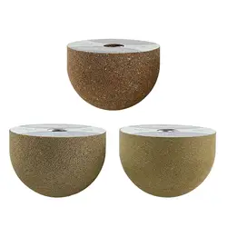 Stone Grinding Wheel Rotary Tool Attachment Used with Angle Grinders Hand Electric Drills Mushroom Head Emery Abrasive Tool