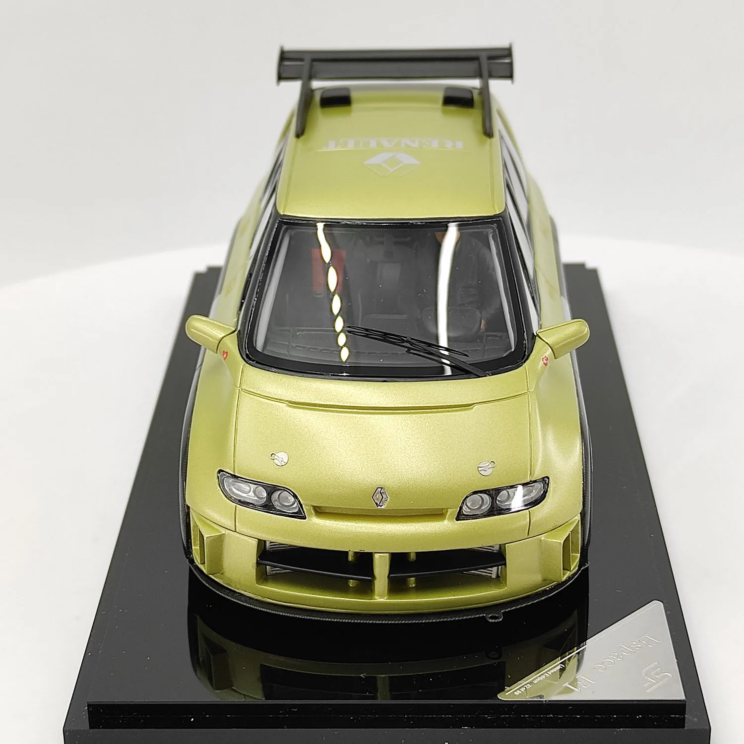 SJF 1/32 échelle Renault Espace F1 SJF modèle 1995 modèle de voiture en résine jouet à collectionner cadeau Souvenir affichage ornement