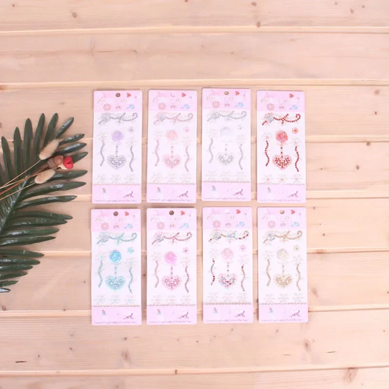 DIY joya diamante pegatina autoadhesiva brillo cristal flor grande diamante pegatina diamantes de imitación Scrapbooking