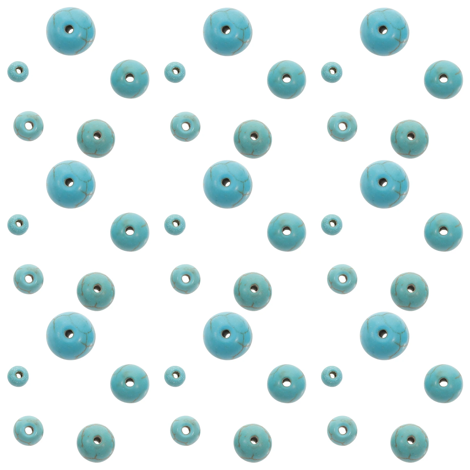 

Natural Turquoise Drop Beads Scattered Material Smooth Skin Friendly Diy Crafts Loose Jewelry Making Necklace Bracelet Handmade
