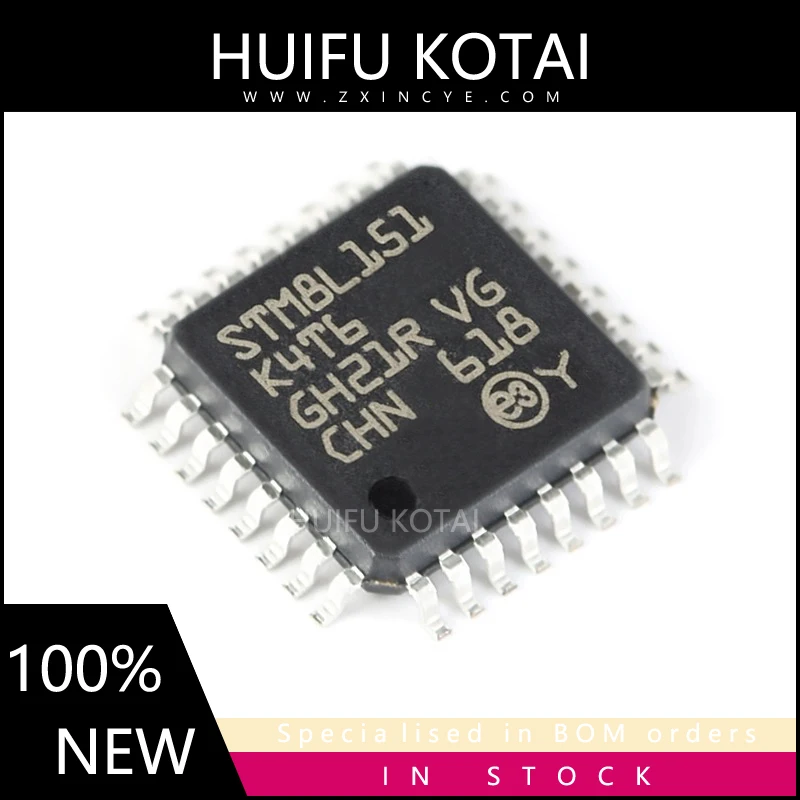 1PCS STM8L151K4T6 STM8L151 LQFP32 New Spot Inventory