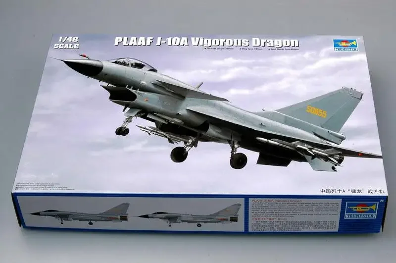 

Trumpeter Model 1/48 02841 PLAAF J-10A Vigorous Dragon