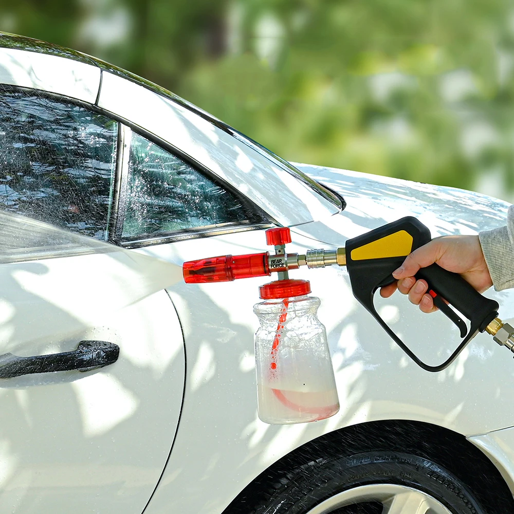 

Водяной пистолет высокого давления, 350 бар, металлический корпус высокого давления, вход M22-14 мм для эффективной мойки автомобилей с мойкой высокого давления