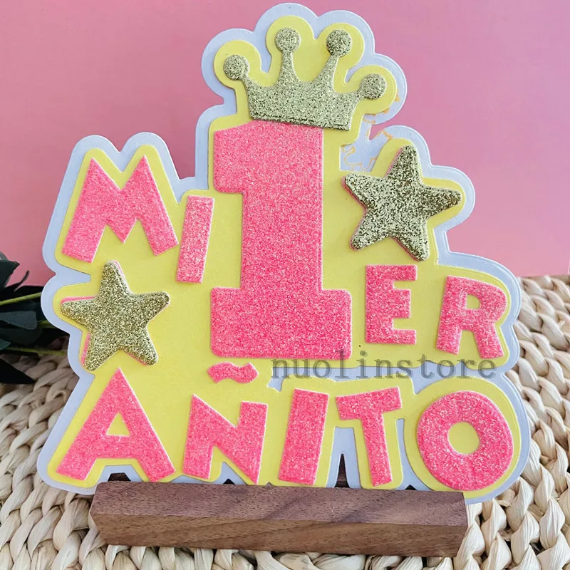 Neue spanische Wortdekoration sterben Metall Stanzformen DIY Scrapbook Papier Karten Prägung Handwerk gestanzt handgemachtes Handwerk