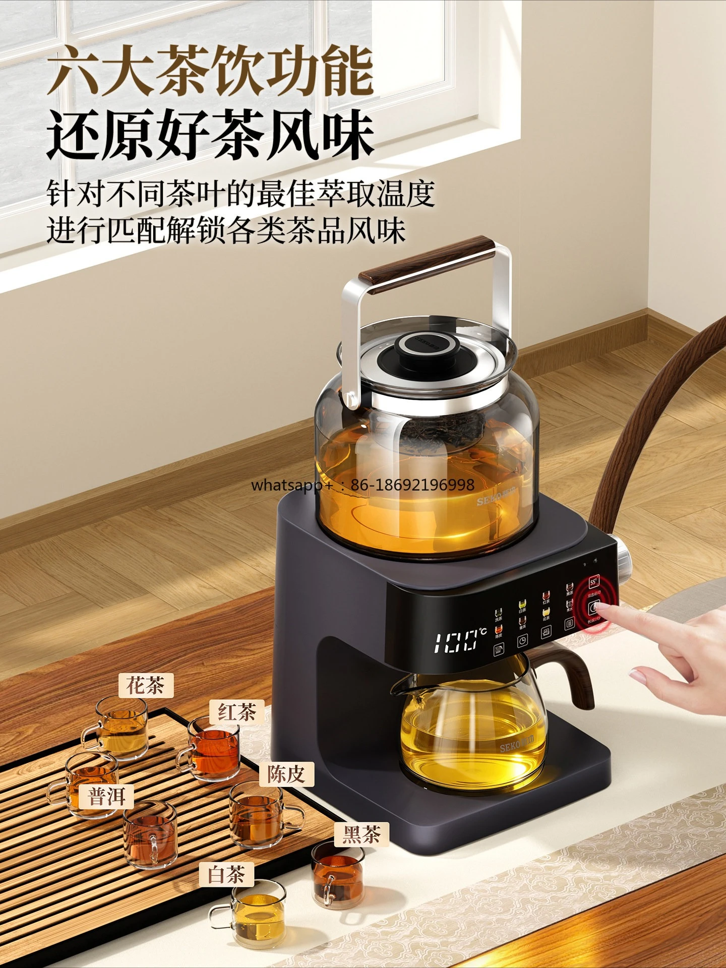 Xingong Tea Extraction Machine Automatic Water Spray Tea Brewer Thermal Insulation A6 Essence Permeable A5 Constant Temperature