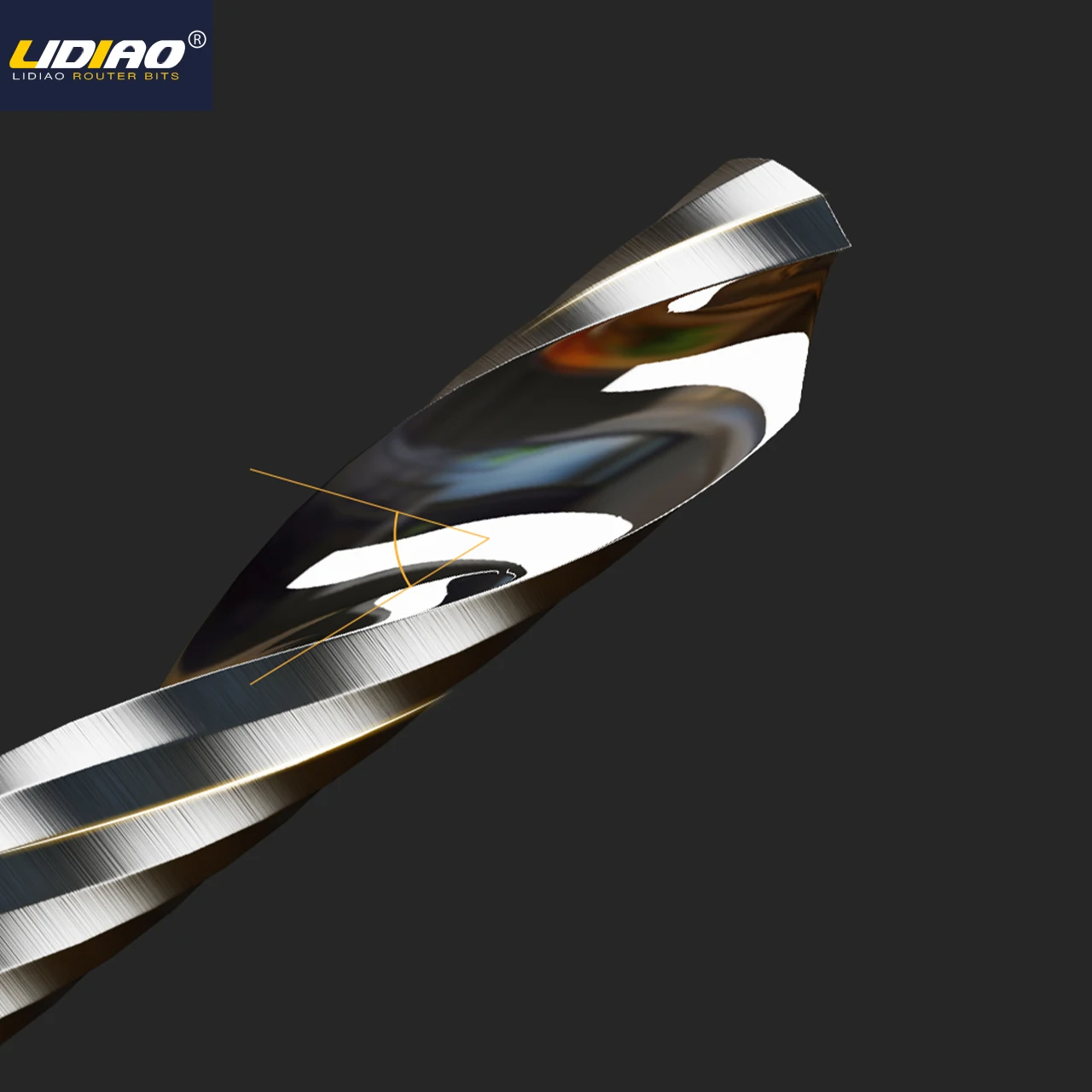 Imagem -04 - Lidiao Cnc End Mill Ferramentas Mecânicas Haste 3.175 mm Aço de Tungstênio Única Flauta Espiral Router Bits Fresa Corte Pvc Acryli