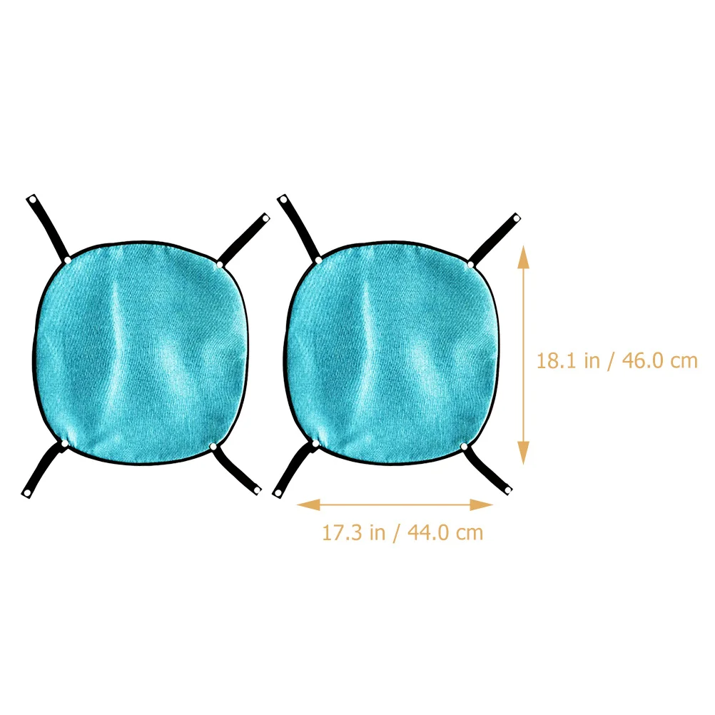 2 stuks loopstoeltje voetsteun universeel rond voetkussen comfortabel voor peuter zitten slapen eenvoudig te installeren loopstoeltje