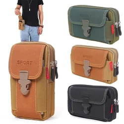Large Capacity Men's Sports Multi-functional Belt Waist Bag New Sports Phone Bag Coin Purse Card Holder Easy To Carry