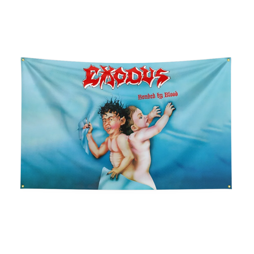 3x5ft E-Ex-o-dus Flag Professional Flag Polyester Digital Printing Flagge Banner For Decoration Garage Room Home