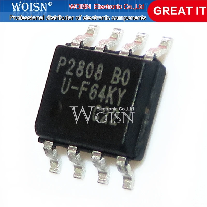 2pcs/lot P2808A1 P2808B0 P2808 B0 P2808 A1 SOP-8 In Stock