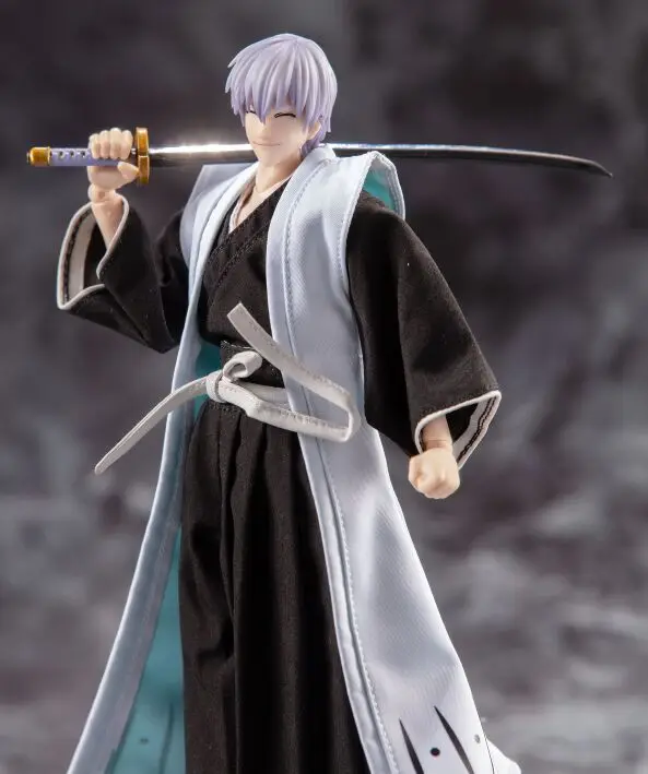 DASIN anime BLEACH Ichimaru Gin pvc action figure GT model toy 1/10