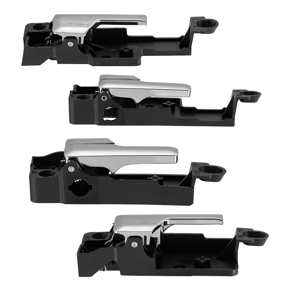 

​4Pcs Door Handle Driver Side For Ford Fusion 2007-2012 For Lincoln MKZ 2006-2011 Mercury Milan 2008 - 2011 6E5Z-5422601-A