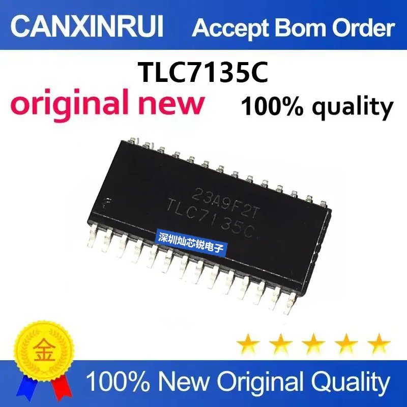 (5-100pieces)Brand new original TLC7135CDW TLC7135CDWR TLC7135C TLC7135 SMD SOP28