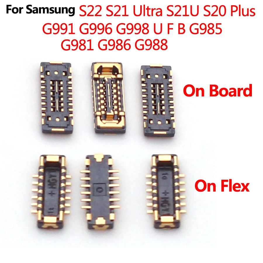 10 SZTUK anteny WiFi FPC złącze na płycie dla Samsung S22 S21 Ultra S21U S20 Plus G991 G996 G998 U F B G985 G981 G986 G988