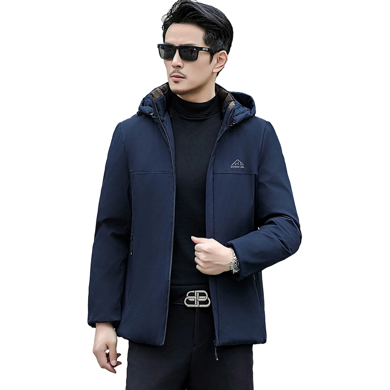 

Men Winter Autumn Black Fleece Parka Work Outwearing Male Plush Jacket New Lined Thick Warm Hooded High Quality Brand Coat