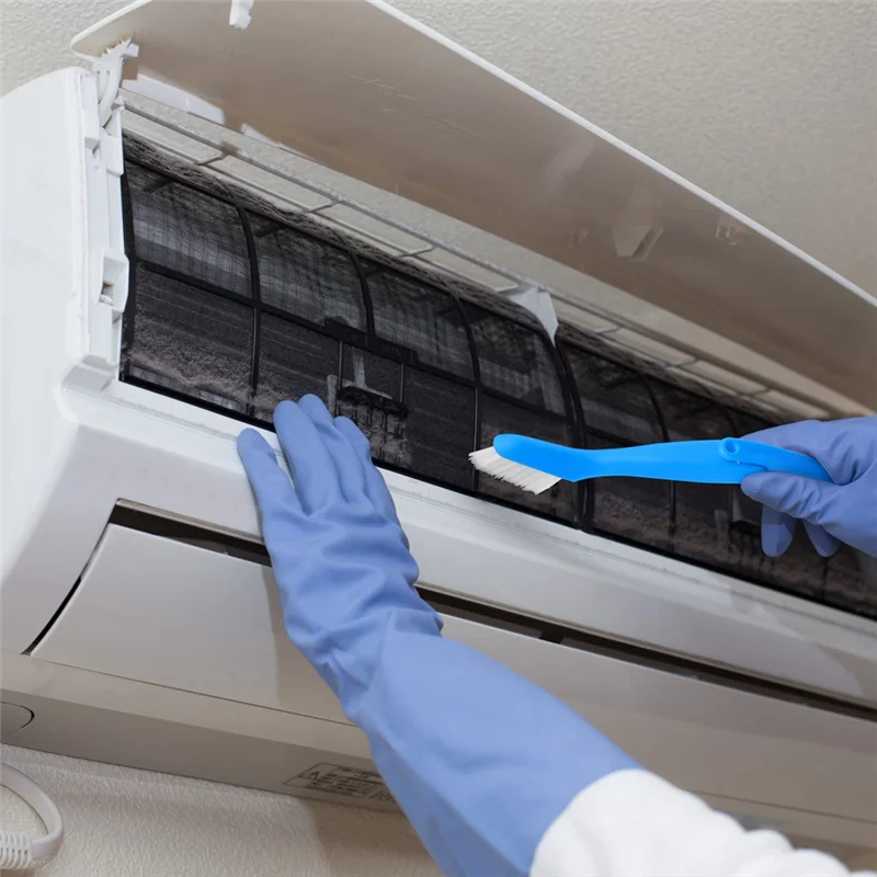 6 PC Air Conditioner Fin ชุดทําความสะอาด,FCR6 Fin หวีคอนเดนเซอร์, air Outlet CLEANER ระเหยหม้อน้ําซ่อมชุดเครื่องมือทําความสะอาด