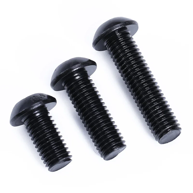 M3 M4 M5 M6 M8 M10 Черный класс 10,9 Стальные шестилепестковые винты с полукруглой головкой Torx с полукруглой головкой