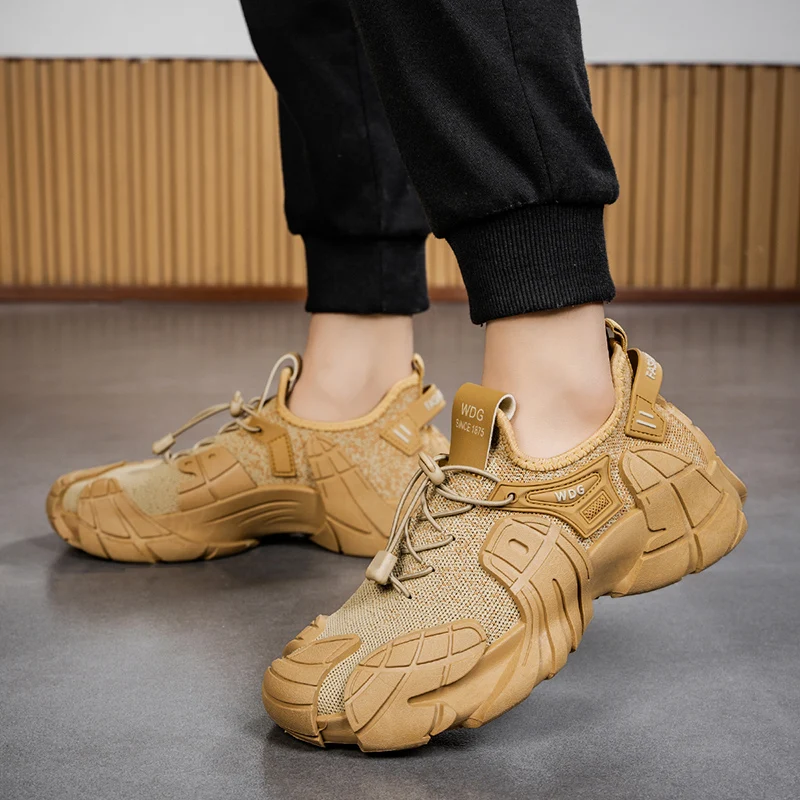 

Summer fly knitted breathable shoes outdoor sports wear and non-slip