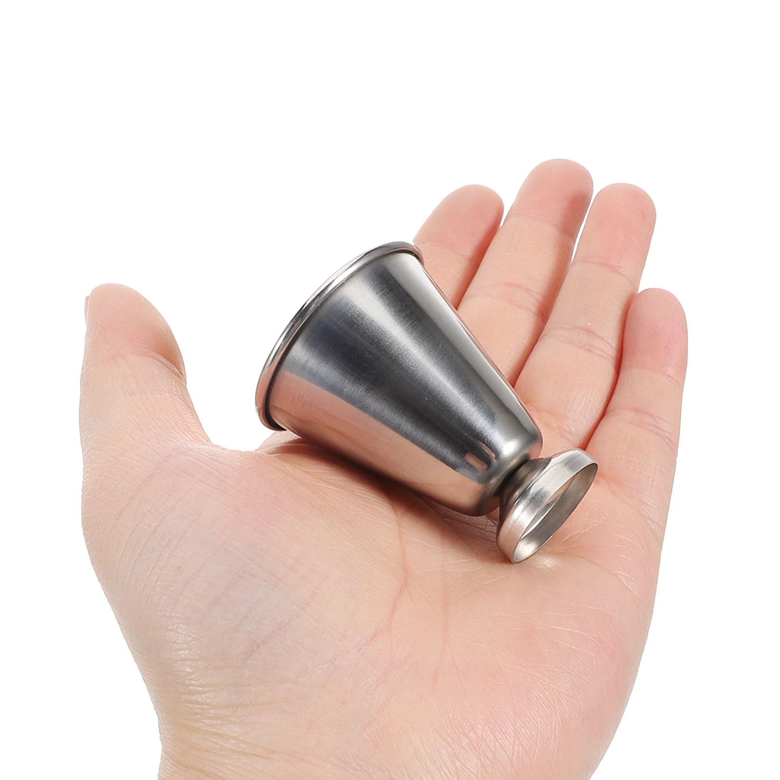 

5 Pcs Holy Tableware Communion Cups Stainless Steel Ideal Worship Service Trays for