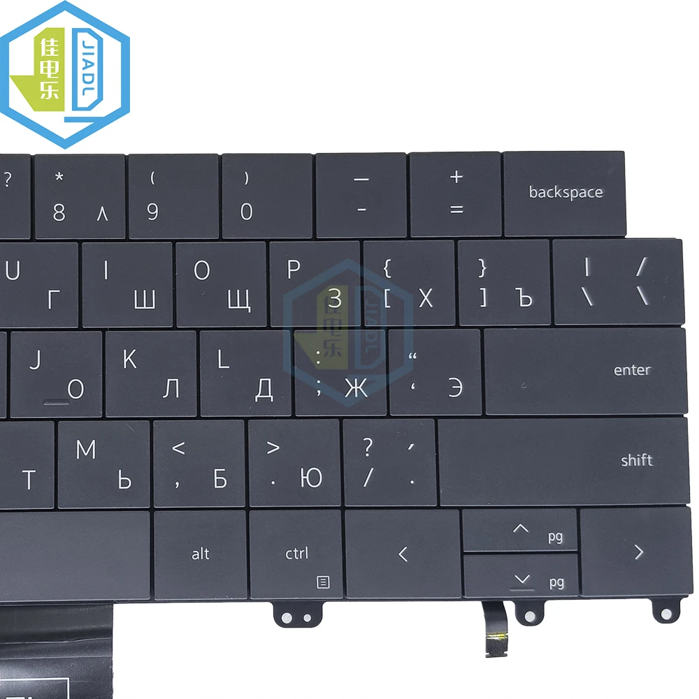 US UK RU Backlit Keyboard For Dell XPS 13 9320 9340 Plus 13-9320 English Russian Fit Arabic Backlight Keyboards 049NVP 0H6DNV