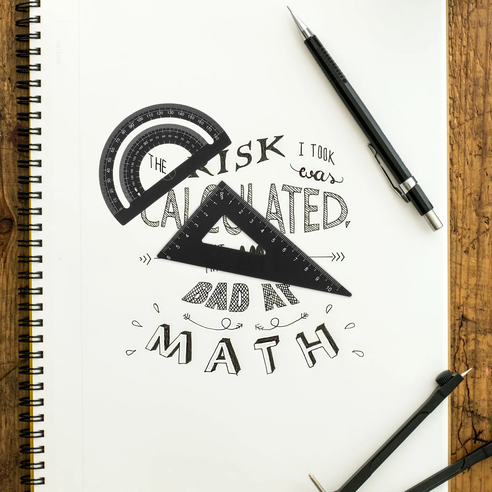 1 مجموعة سبائك الألومنيوم الأسود الهندسة حاكم مجموعة متعددة الوظائف مهندس صياغة أدوات قياس المنقلة #1