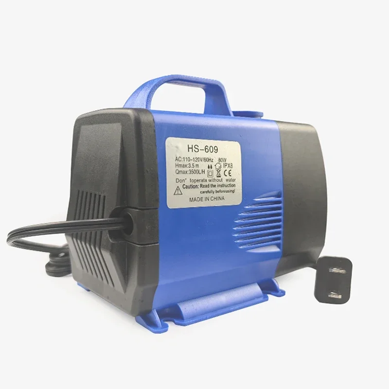 1pc 80W 3.5M Water Pump 220V Engraving Machine Multifunctional Submersible Pump For CNC Spindle Motor Cooling Tool