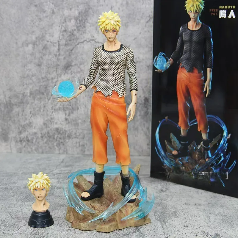 Naruto Anime Figure naruto Rasengan Final Valley toys model Statue collection Action Figures Desktop decoration Pendant kid Gift