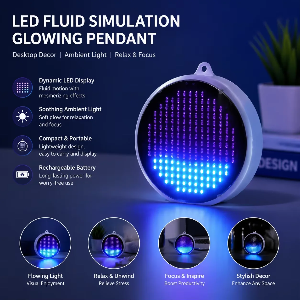 Luminária LED Redonda com Movi - Esports Gaming Room avaliação e preço