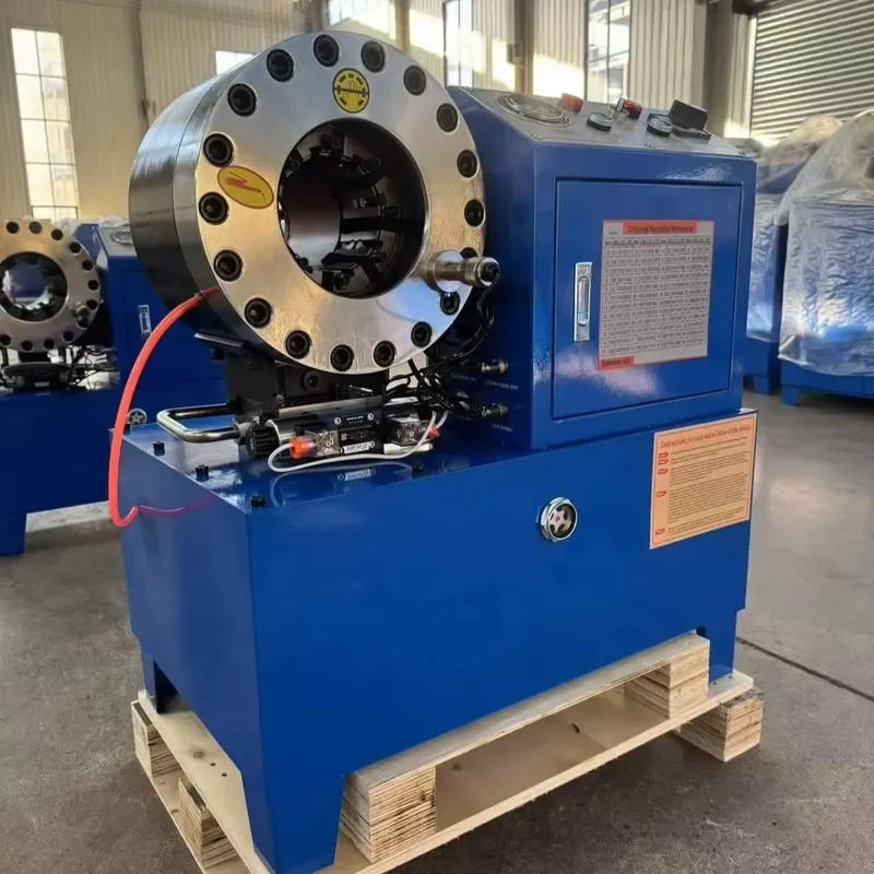 Automatic numerical control 6-51mm excavator hose crimping machine, hydraulic hose crimping machine, rubber products