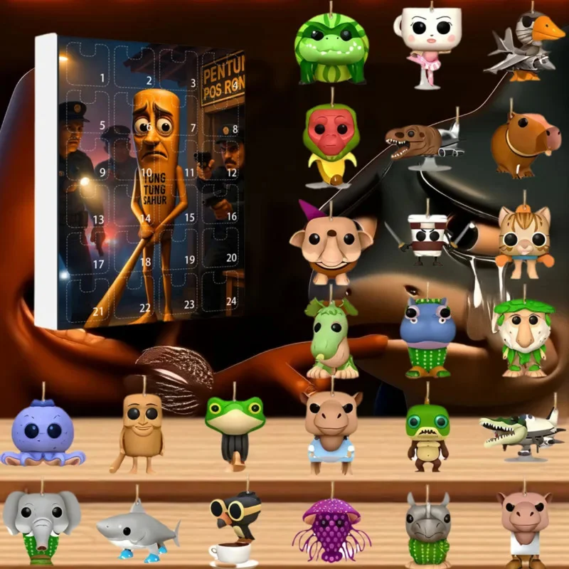 

Blind Box Sahuring Mountain And Sea Classic TG Acrylic Flat Pendant Christmas Easter Calendar Pendant Home Decoration New