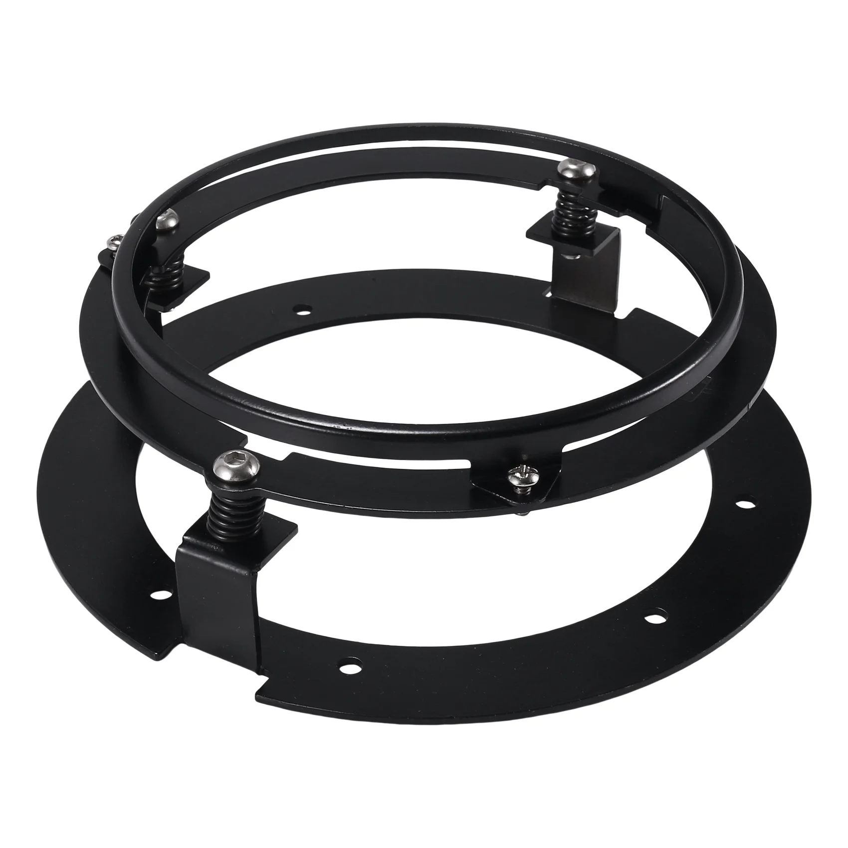 NEW HOT In Stock-5.75 Inch Black Car Motorcycles Headlight Round Mounting Bracket Suitable For Touring Softail Jeep Headl