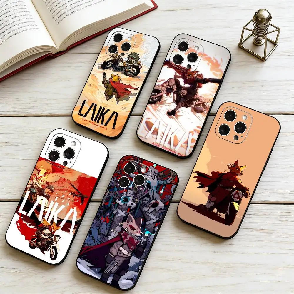

Laika Aged Through Blood Phone Case For iPhone 17,16,15,14,13,12,11 Plus,Pro Max,XS,Soft Silicone Black Cover