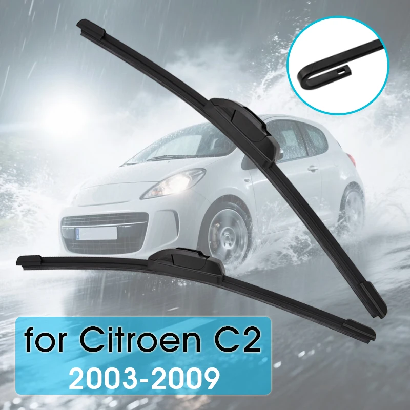 

24"+21" For Citroen C4 Aircross 2012-2014 Car Wiper Blade Front Wipers Windscreen Fit U Hook Arm Auto Accessories Wiper Blades