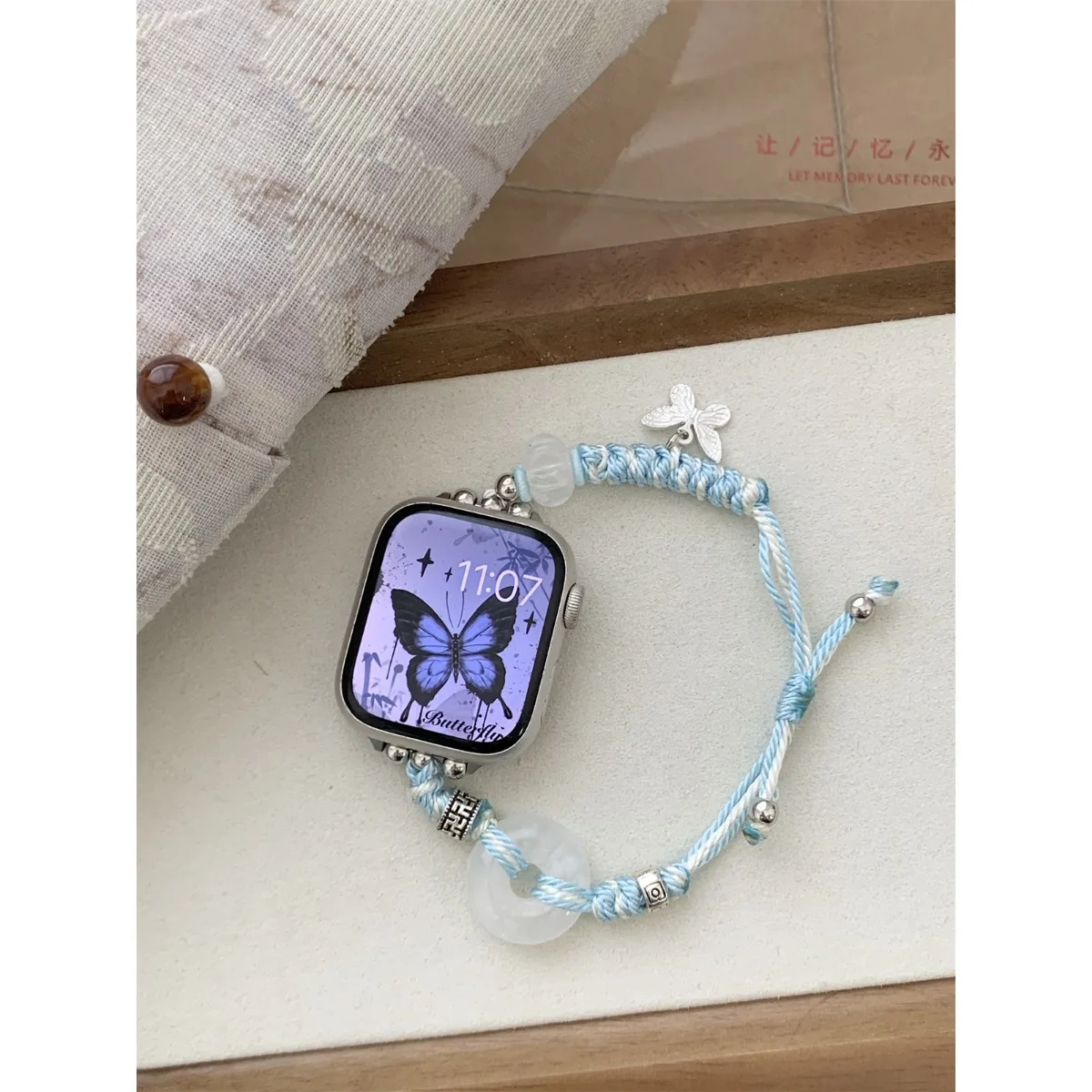 Pulseira de relógio de joias para iWatch Ultra 2 Series 10/9/8/7/6/5 Pulseira de relógio da moda 42/44/45/46/49 mm 38/40/41 mm_voghion.com