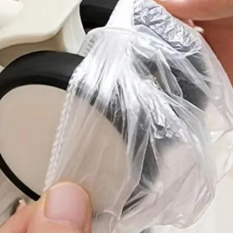 50-240PCS Luggage Wheel Covers Dustproof Suitcase Protectors Wheel Door Handles Disposable Travel Accessories for Trolley Cases