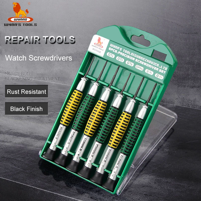 WYNN\'S 14Pcs Mini Precision Screwdriver Set Small Screwdriver Set for Computer Watch Phone Repair Magnetic Opening Hand Tool