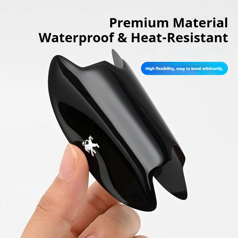 

Car Door Handle Bowl Protective Stickers Car Handle Anti-collision Strip For Peugeot 206 307 308 3008 207 208 408 508 2008 5008