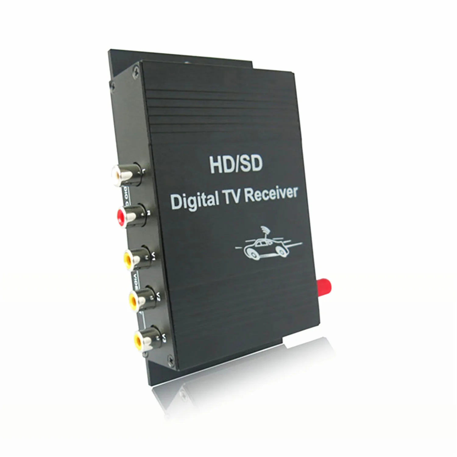 

HD Car Digital TV Tuner Receive DVB-T MPEG-4 Dual 140-200KM/H SD for Europe Middle East Australia