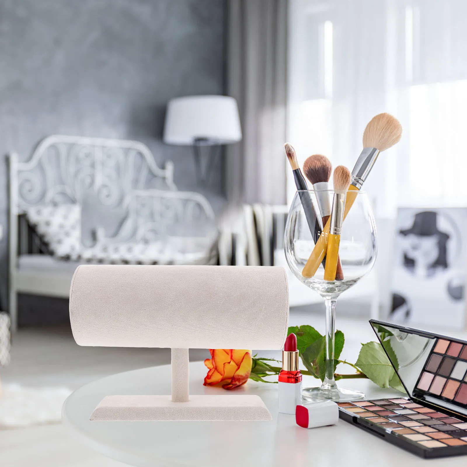 

Headband Organizer Rack Jewelry Holder Decorative Effect Boutiques Countertop Hairbands Rack Headband Holder Headdress Organizer