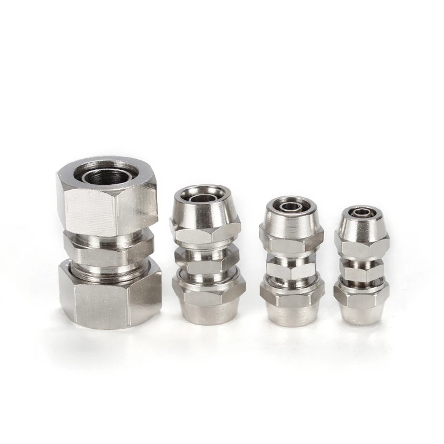 Twist Fit 4/6/8/10/12mm OD Tube Equal/Reducer SMC Lock Female Type Pneumatic Push In Connector Quick Release Air Fitting