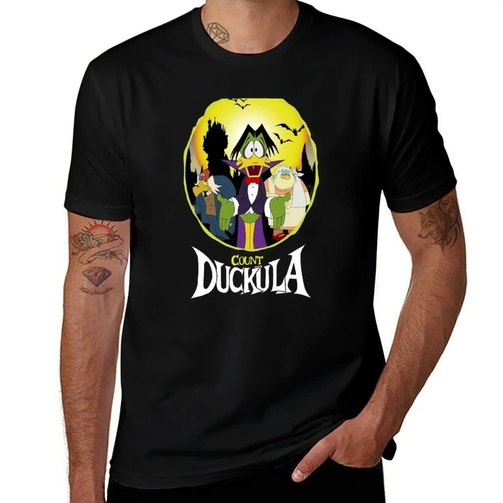 Count Duckula T-Shirt Casual Basic Street Style T-Shirt