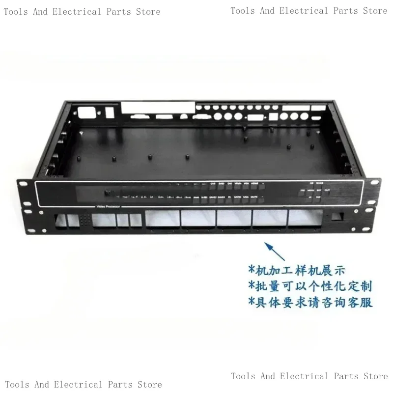 

19-дюймовая стандартная стойка для шасси 1U, тип 1U, проектная плагинная коробка, обработка индивидуального листа, промышленное управление