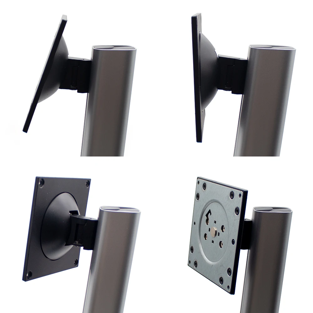 حامل شاشة كمبيوتر بشاشة عمودية متعددة الوظائف قابلة للرفع والدوران، حامل شاشة 24/27 بوصة #4