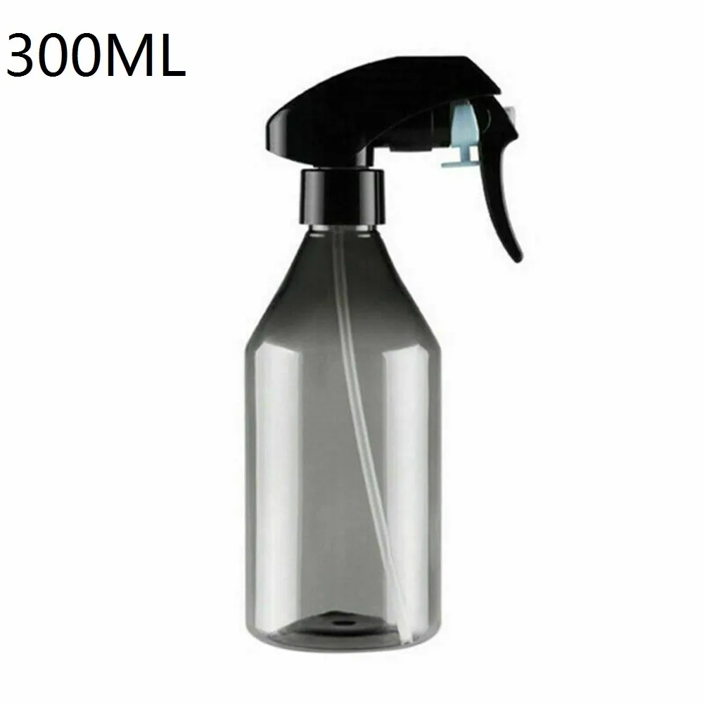 Leak proof Buckle PET Bottle Body Threaded Mouth 300ml Plastic Water Spray Bottle for Garden Cleaning and More