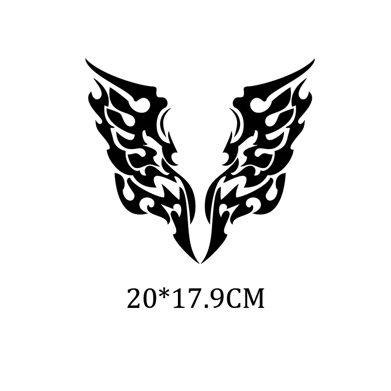 Fashional Cool Birds Phoenix Eagle  Iron On Transfers Patches Set Heat Thermal Transfer For Men T-shirt DIY Decorations