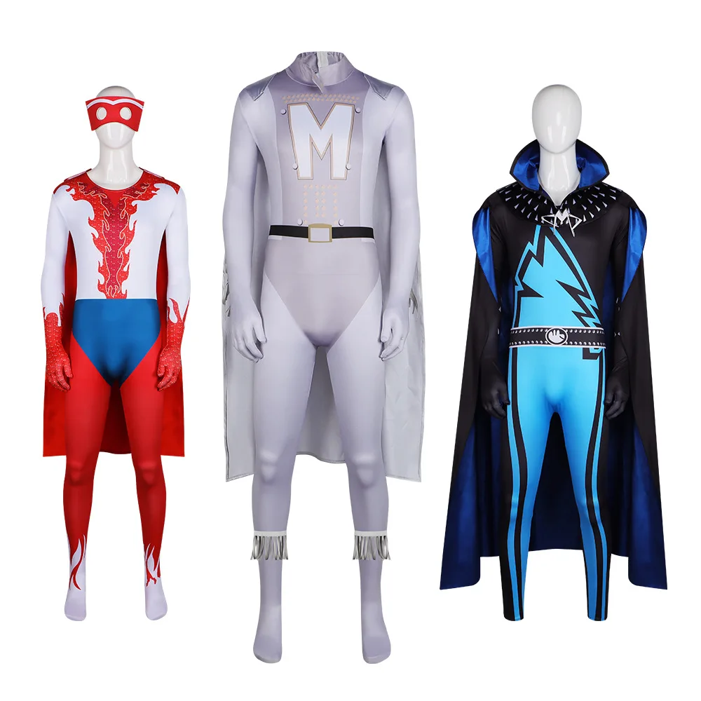 

Super Villain Cosplay Suit MacMichael Jumpsuit Tight Costume Set Halloween Stage Outfit Chinese Production 2025 Spring